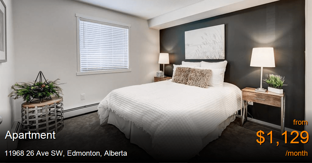 11968 26 ave sw, edmonton Apartment for Rent