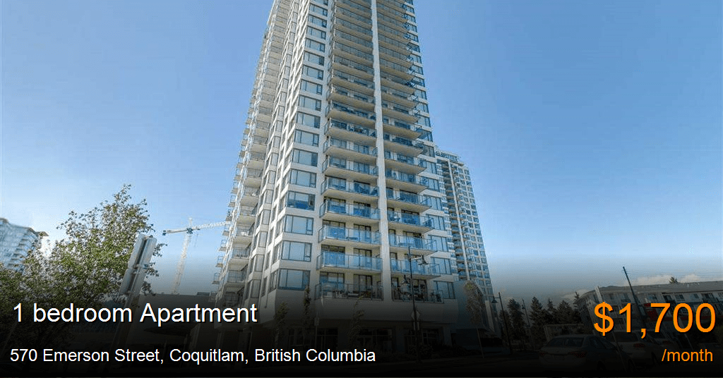 570 Emerson Street, Coquitlam Apartment for Rent