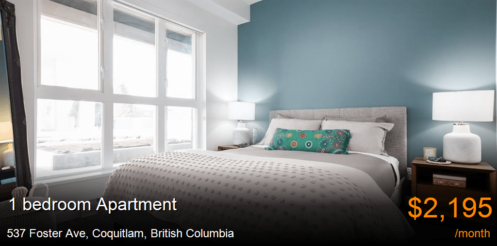537 Foster Ave, Coquitlam Apartment for Rent