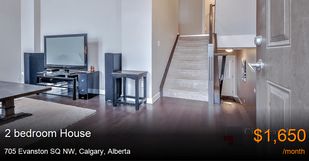 705 Evanston SQ NW, Calgary House for Rent