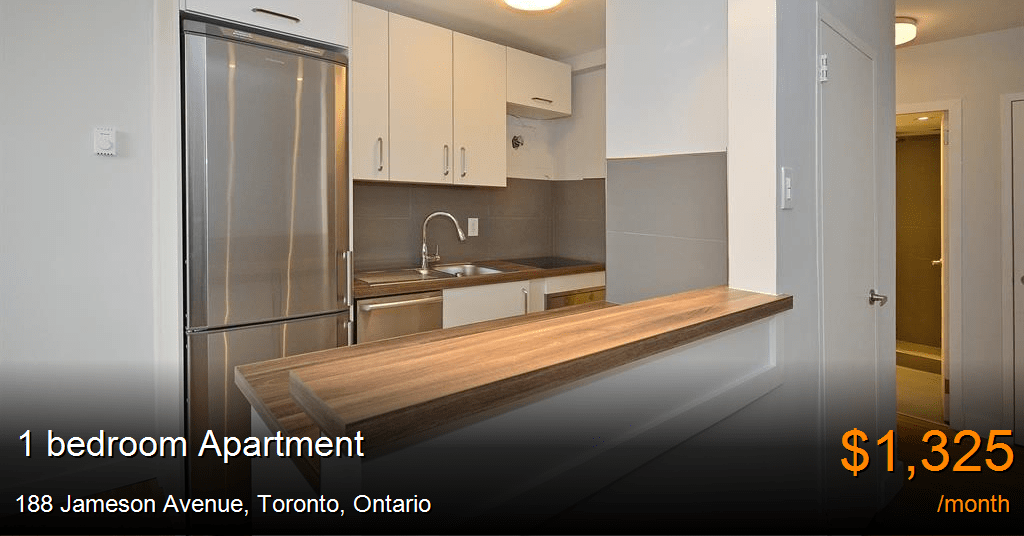188 jameson avenue, toronto Apartment for Rent