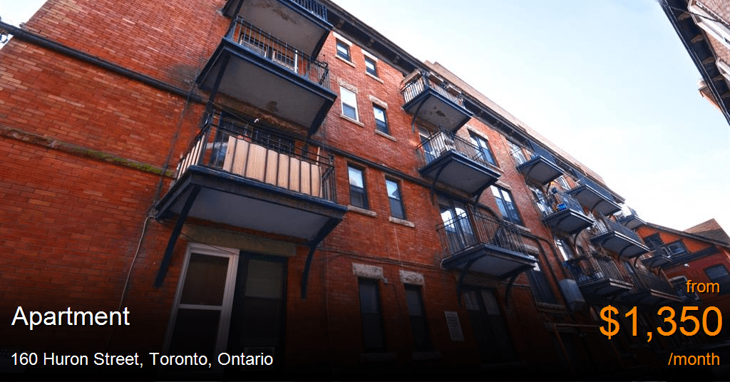 160 huron street, toronto Apartment for Rent