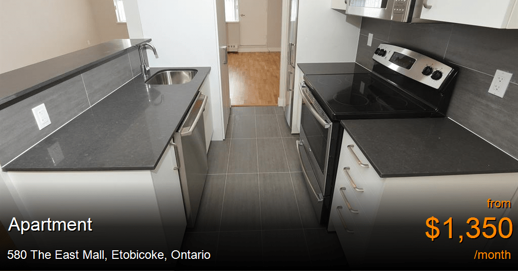 580 The East Mall, Etobicoke Apartment for Rent B103481