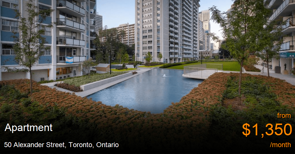 50 alexander street, toronto Apartment for Rent