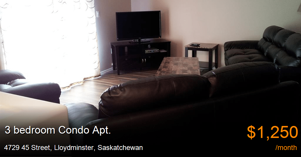 4729 45 Street, Lloydminster Condo Apt. for Rent