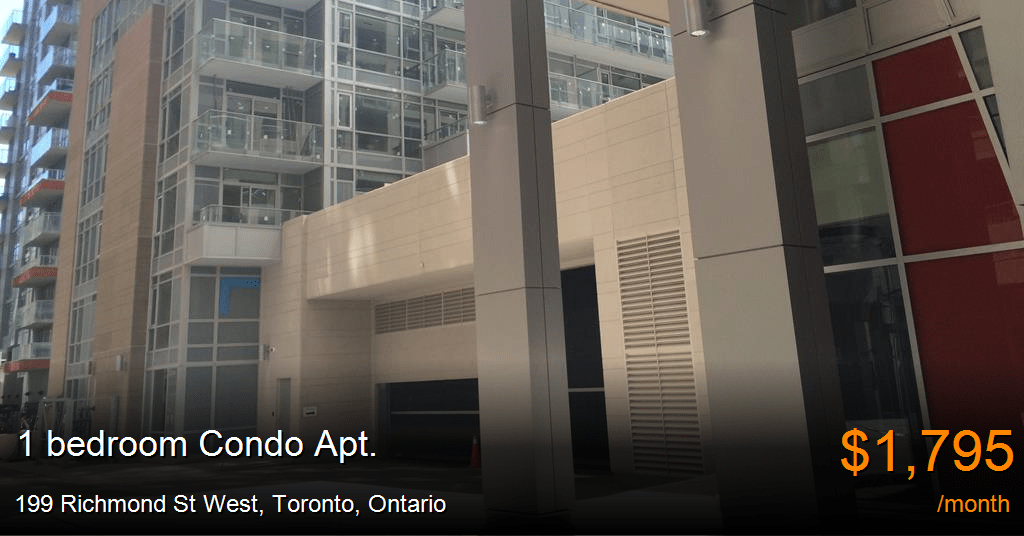 199 richmond st west, toronto Condo Apt. for Rent