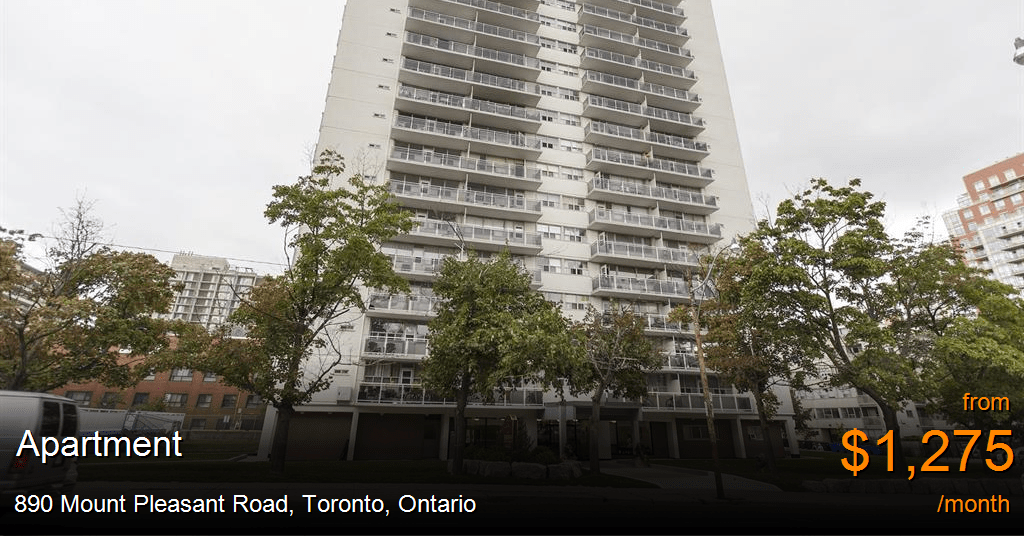 890 mount pleasant road, toronto Apartment for Rent
