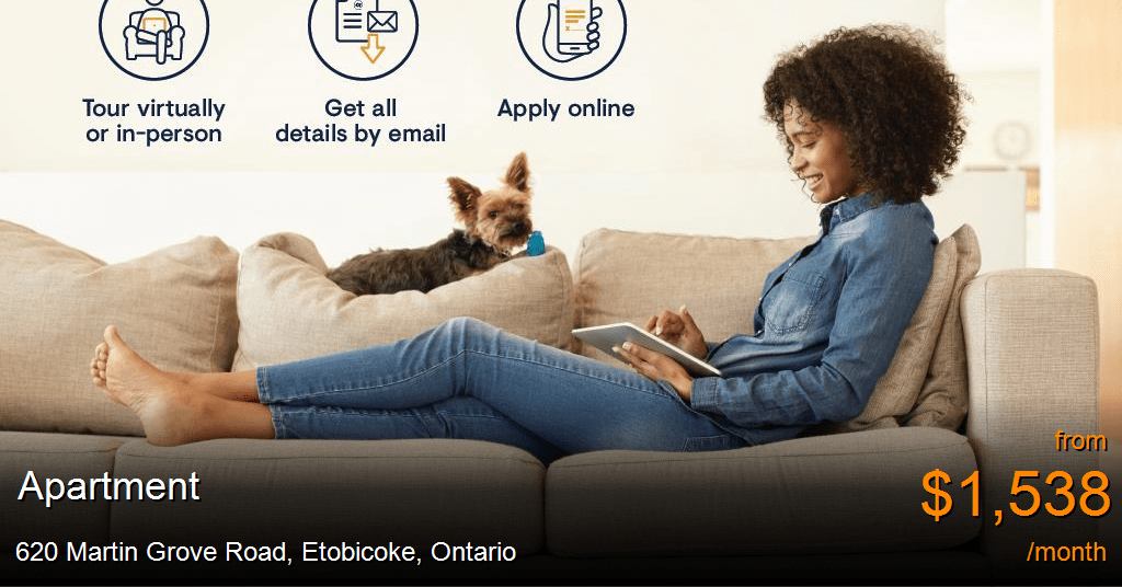 620 martin grove road, etobicoke Apartment for Rent