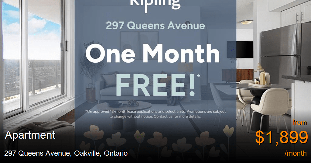 297 Queens Avenue, Oakville Apartment for Rent