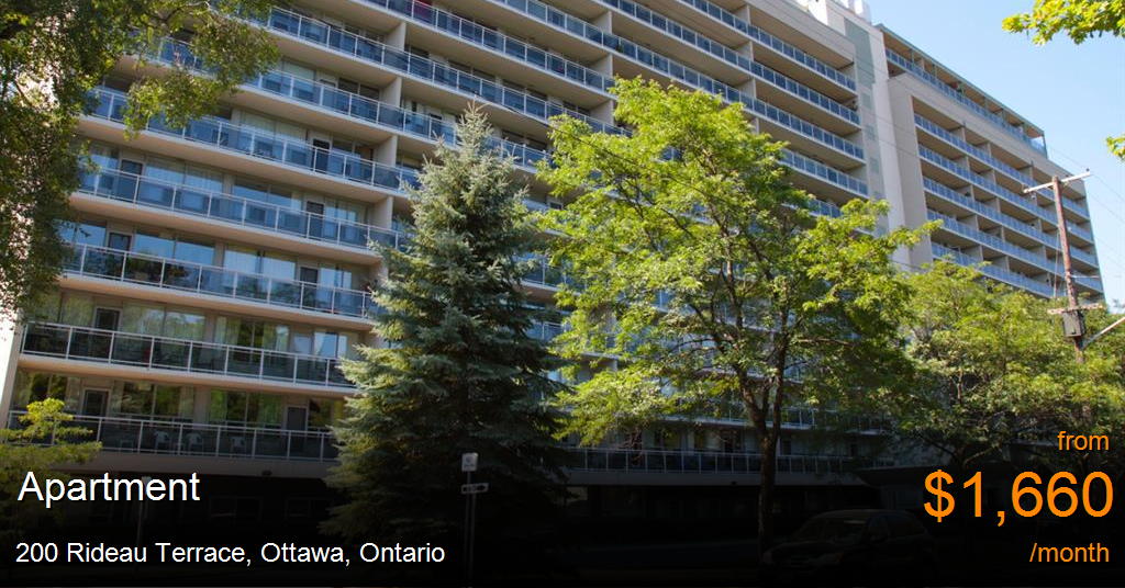 200 Rideau Terrace, Ottawa Apartment for Rent