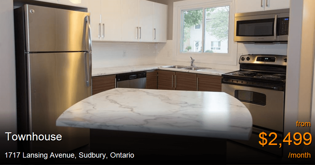 1717 lansing avenue, sudbury Townhouse for Rent