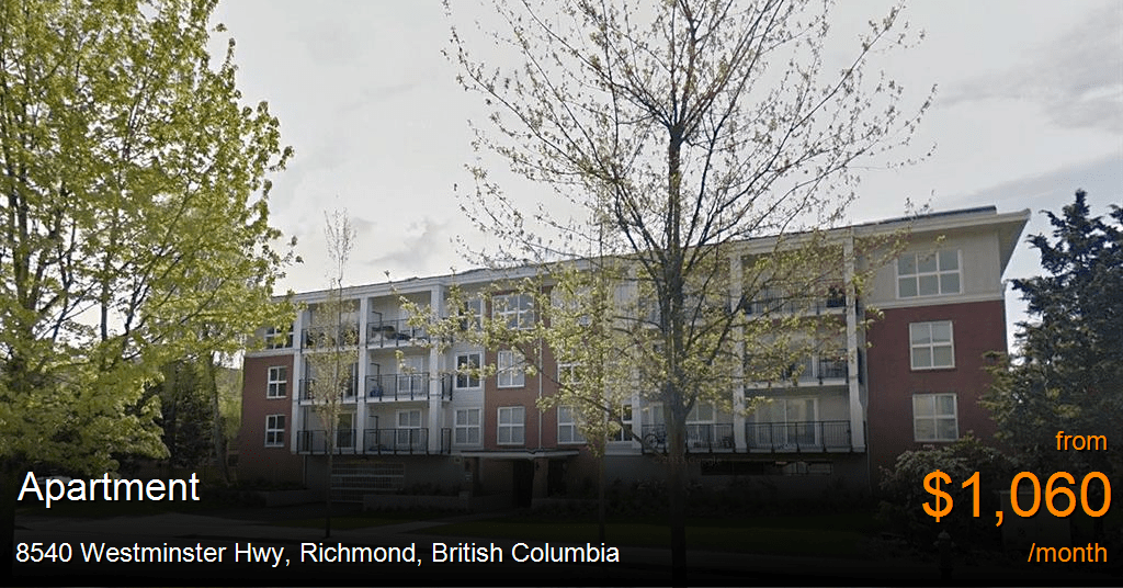 8540 westminster hwy, richmond Apartment for Rent
