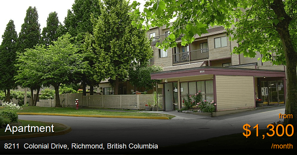 8211 colonial drive, richmond Apartment for Rent