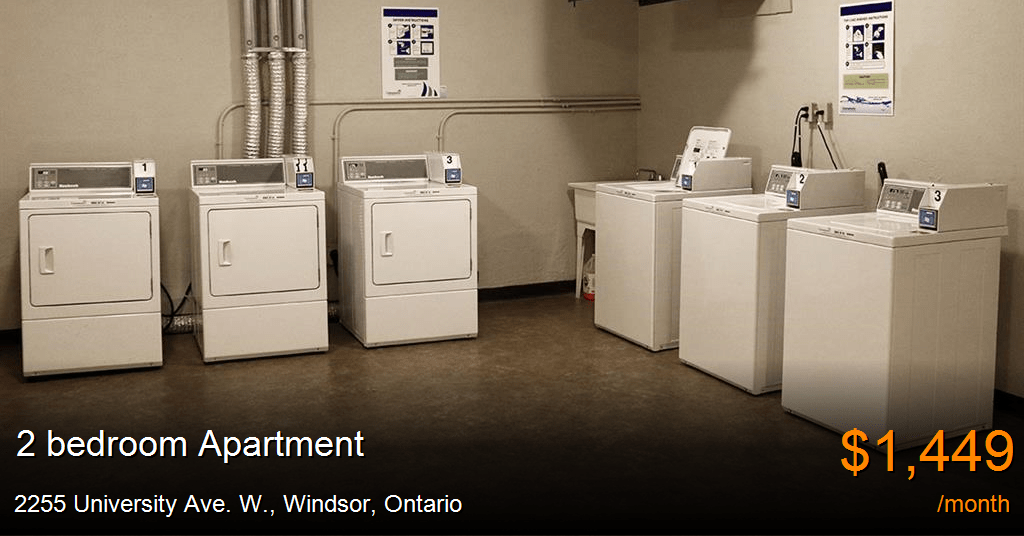 2255 University Ave. W., Windsor Apartment for Rent