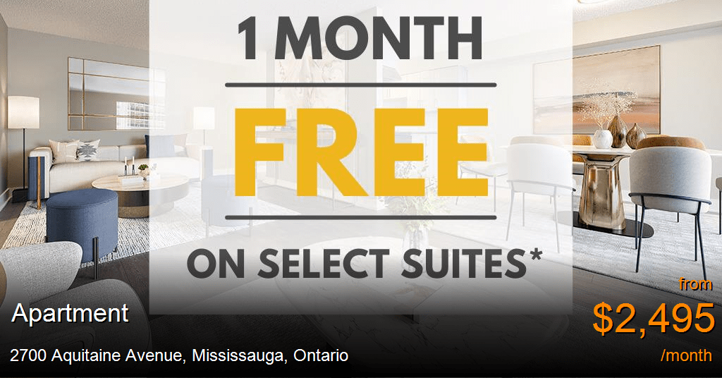 2700 aquitaine avenue, mississauga Apartment for Rent