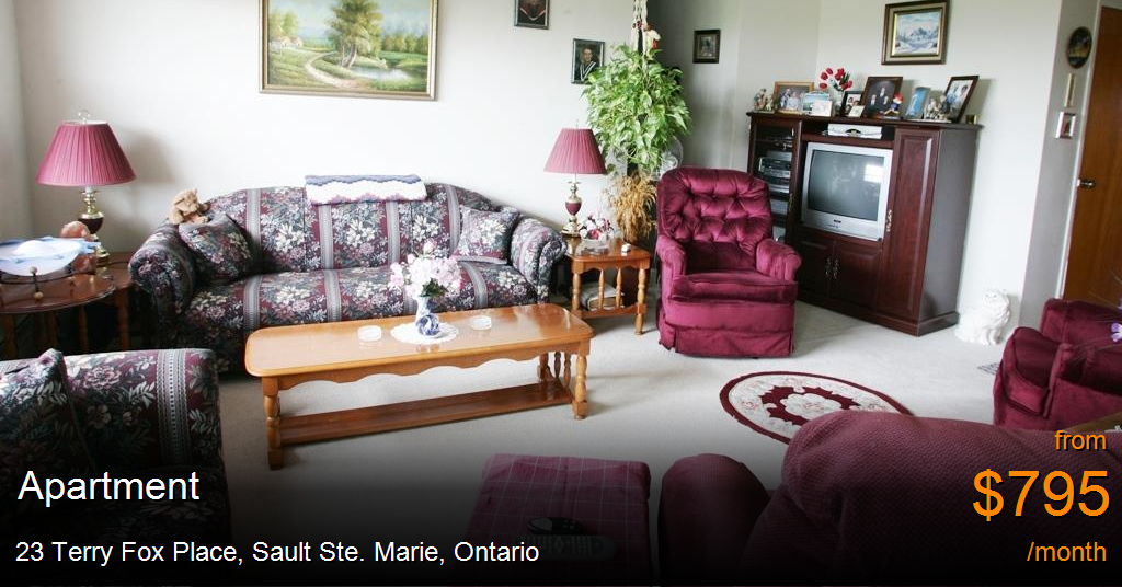 23 terry fox place, sault ste. marie Apartment for Rent