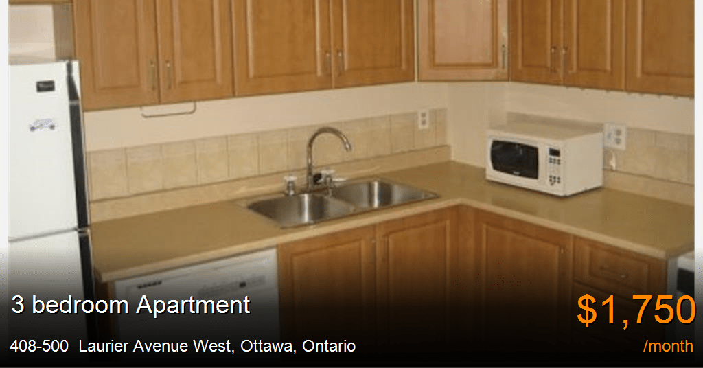 408500 laurier avenue west, ottawa Apartment for Rent
