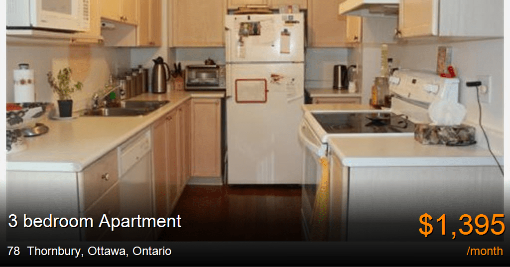 78 thornbury, ottawa Apartment for Rent