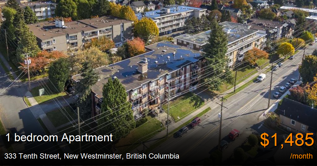333 Tenth Street, New Westminster Apartment for Rent