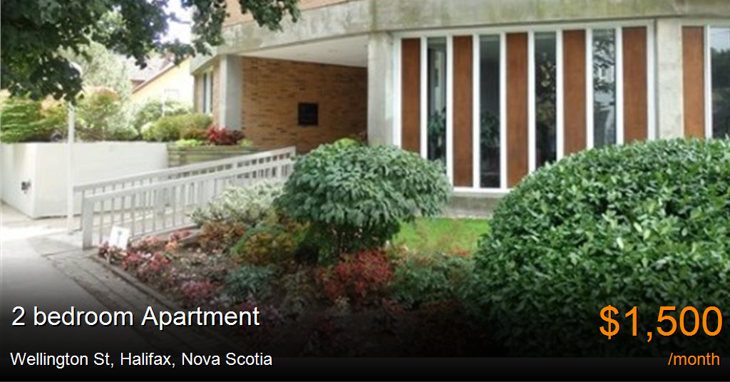Wellington St, Halifax Apartment for Rent B107169