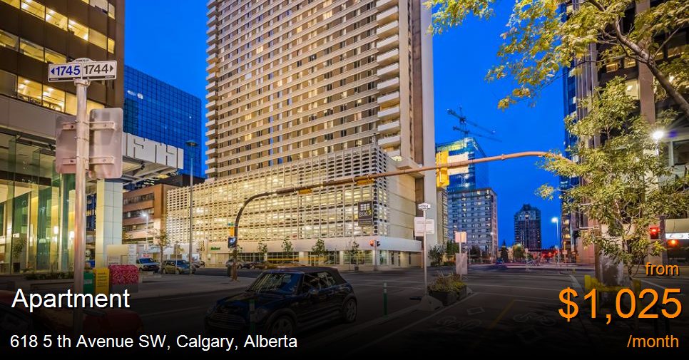 618 5 th avenue sw, calgary Apartment for Rent