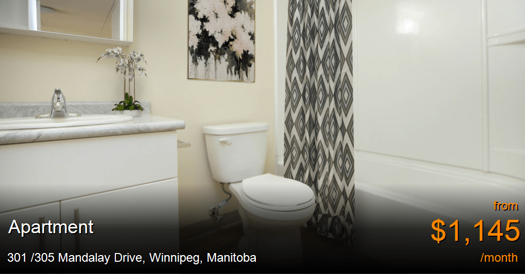 301 /305 Mandalay Drive, Winnipeg Apartment for Rent