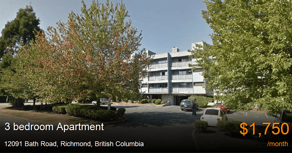 12091 bath road, richmond Apartment for Rent