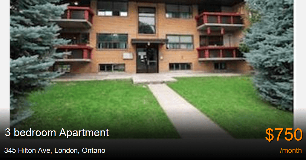 345 hilton ave, london Apartment for Rent