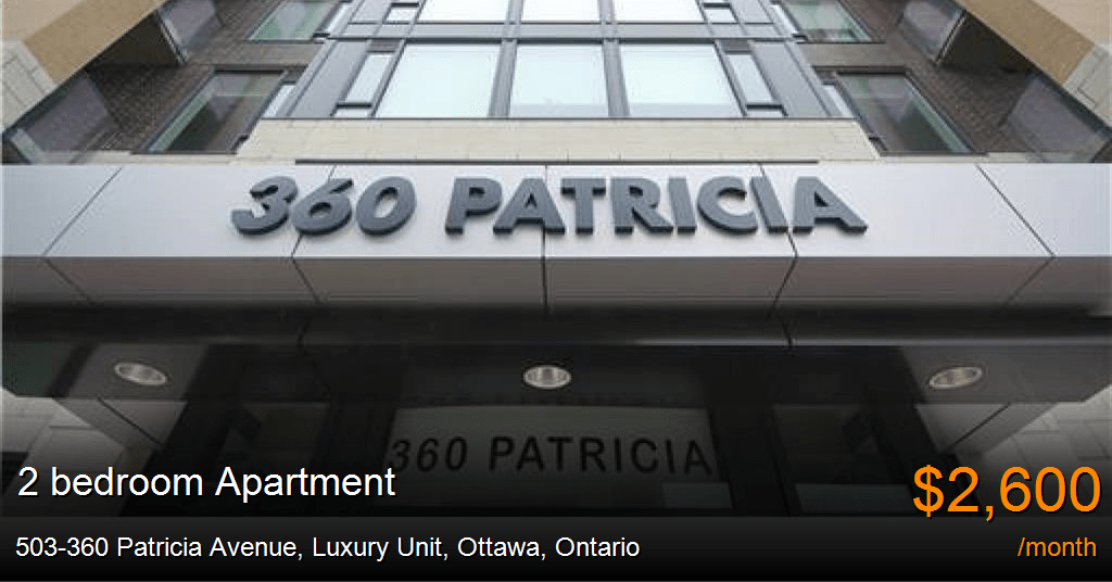 503360 patricia avenue, ottawa Apartment for Rent