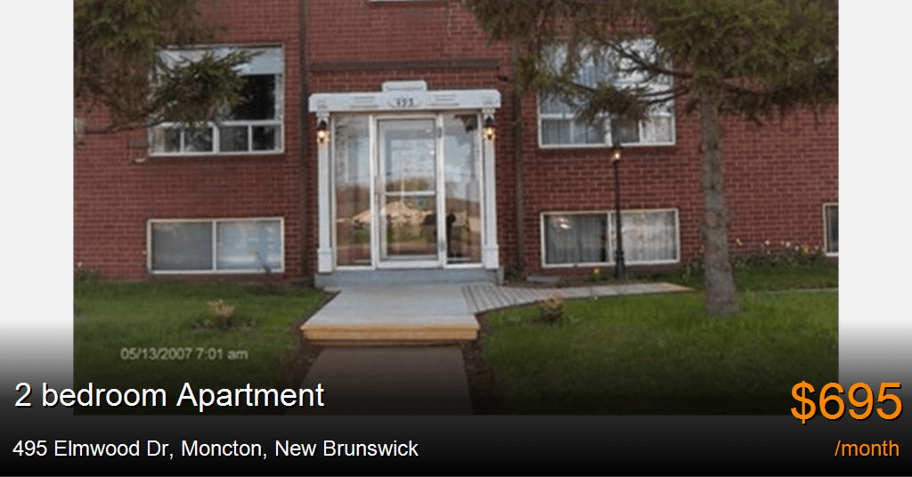 495 elmwood dr, moncton Apartment for Rent