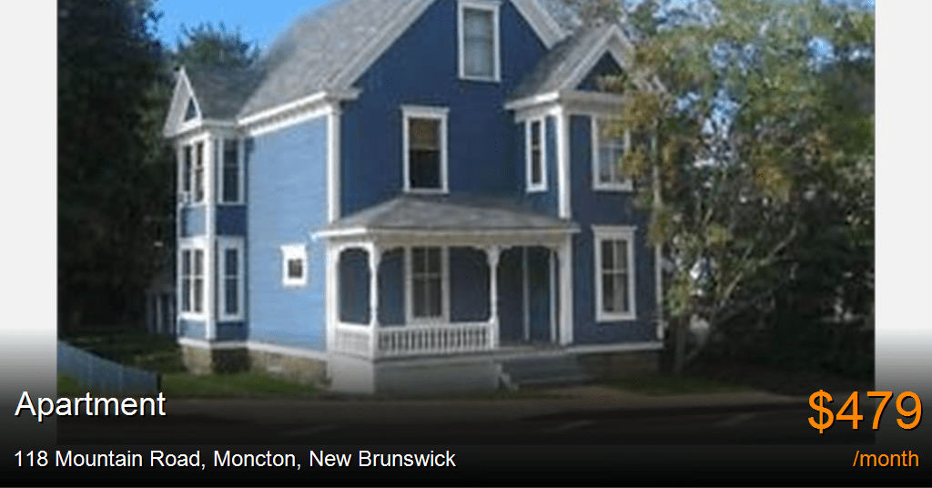118 mountain road, moncton Apartment for Rent