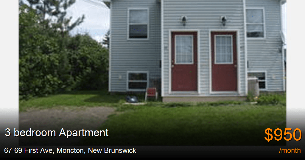 6769 first ave, moncton Apartment for Rent