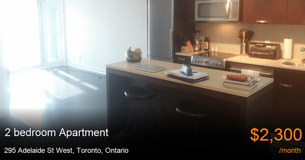 295 Adelaide St West, Toronto Apartment for Rent B109580
