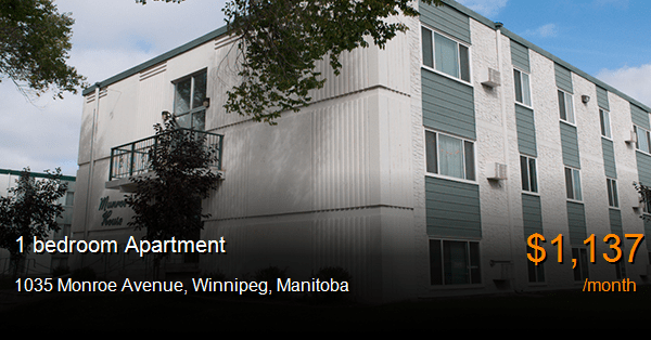 1035 Monroe Avenue, Winnipeg Apartment for Rent