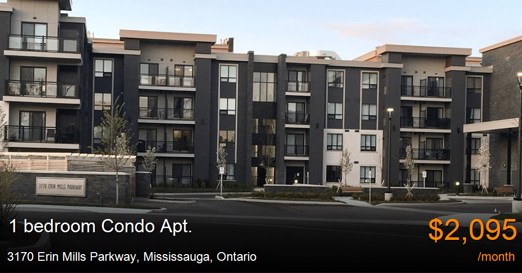 3170 erin mills parkway, mississauga Condo Apt. for Rent