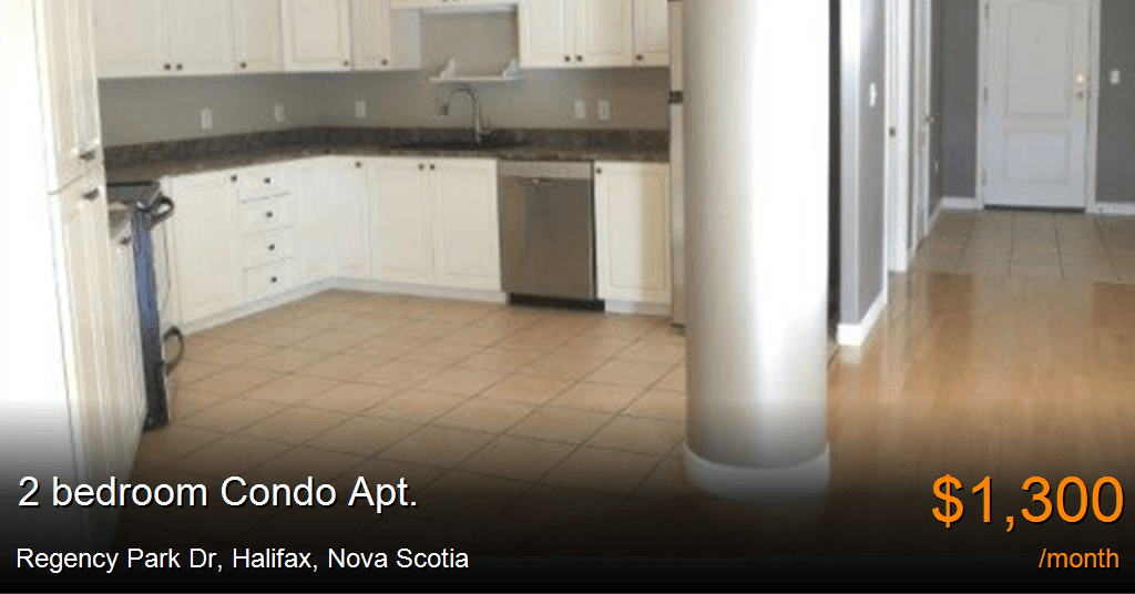 regency park dr, halifax Condo Apt. for Rent