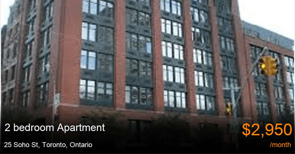 25 soho st, toronto Apartment for Rent