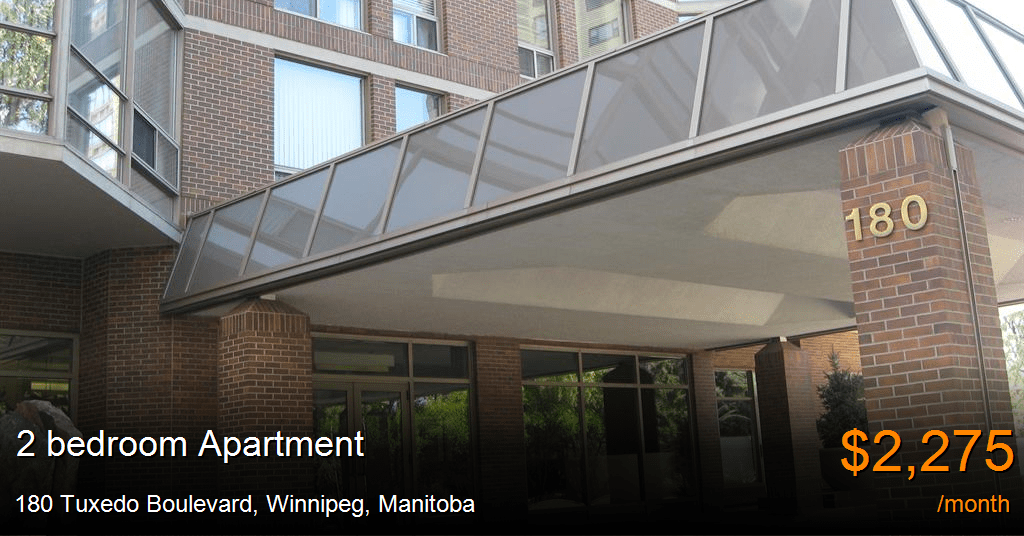 180 tuxedo boulevard, winnipeg Apartment for Rent