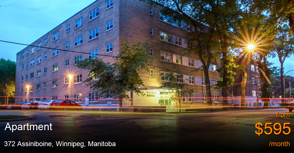 372 assiniboine, winnipeg Apartment for Rent