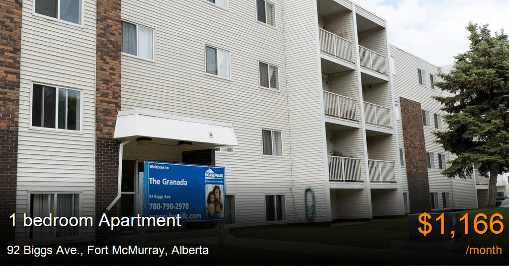 92 biggs ave., fort mcmurray Apartment for Rent
