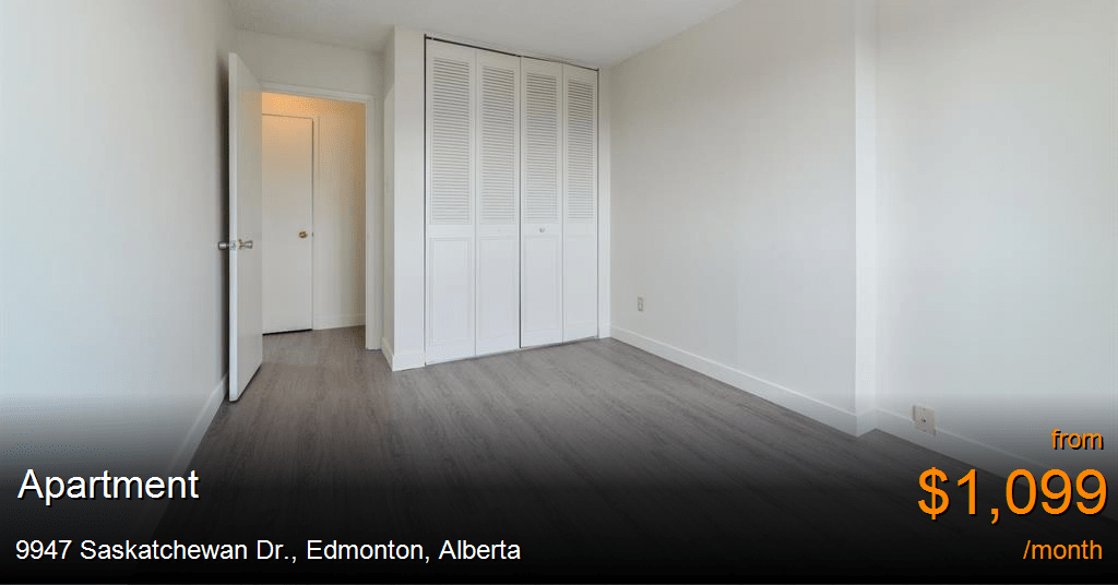 9947 Saskatchewan Dr., Edmonton Apartment for Rent