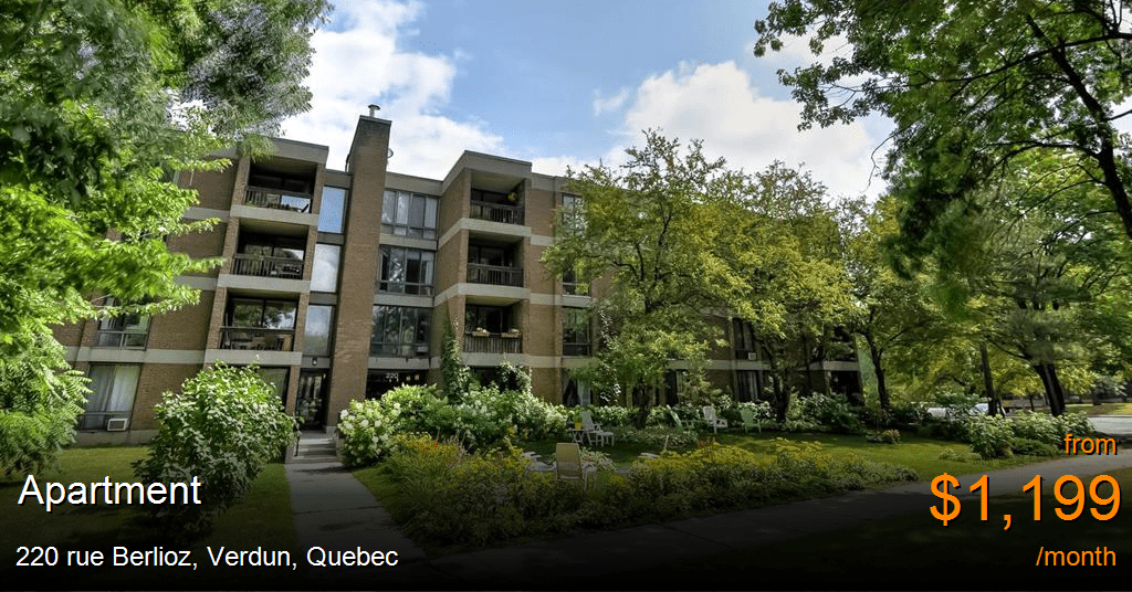 220 rue Berlioz, Verdun Apartment for Rent