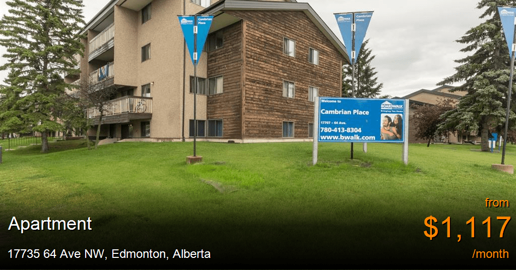 17735 64 ave nw, edmonton Apartment for Rent