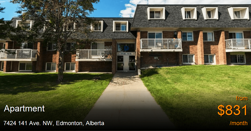 7424 141 ave. nw, edmonton Apartment for Rent