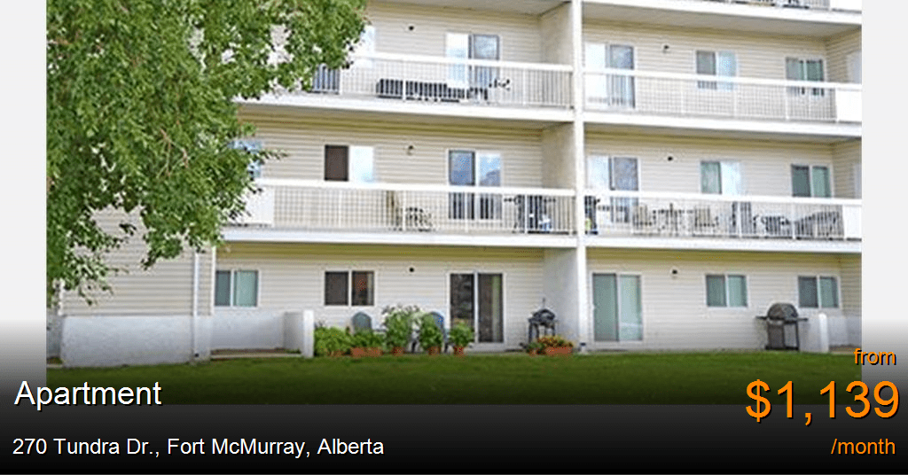 270 tundra dr., fort mcmurray Apartment for Rent