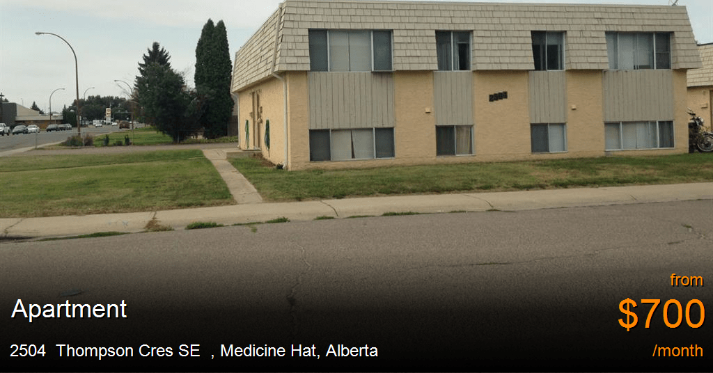 2504 thompson cres se, medicine hat Apartment for Rent