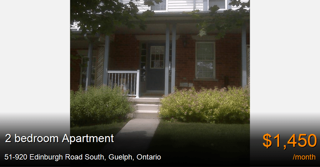 51920 edinburgh road south, guelph Apartment for Rent