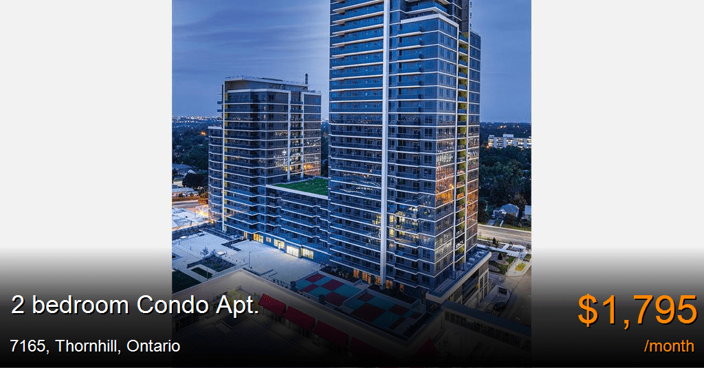 7165, thornhill Condo Apt. for Rent