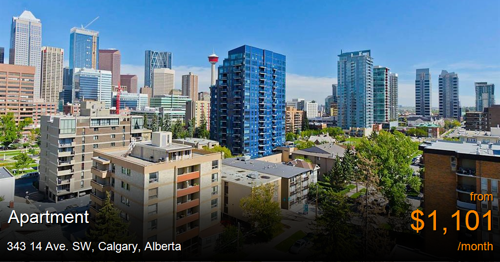 343 14 Ave. SW, Calgary Apartment for Rent