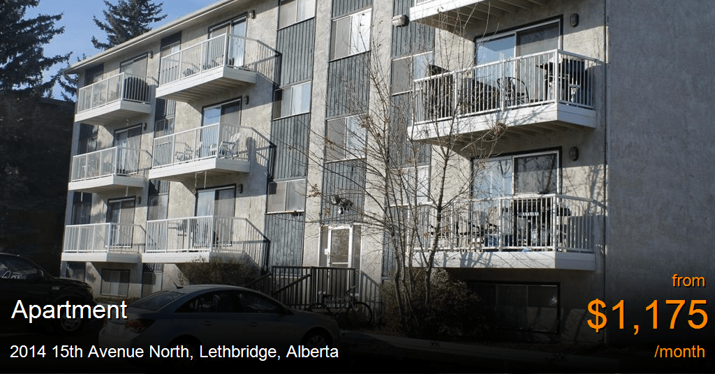 2014 15th Avenue North, Lethbridge Apartment for Rent